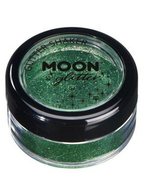 Wholesale Moon Classic Fine Glitter Shaker - Green 