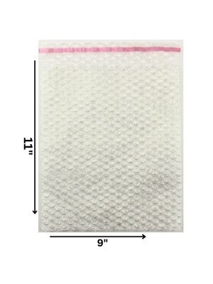 Wholesale Peel and Seal Bubble Wrap Pouch - 9 x 11"