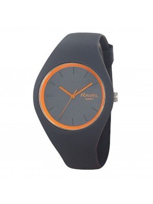 Wholesale Ravel Unisex Comfort Fit Silicone Watch - Grey