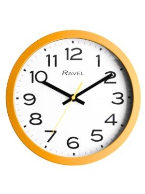 Wholesale Ravel Wall Clock 25cm - Ochre