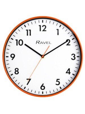 Wholesale Ravel Wall Clock 30cm - Orange