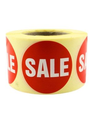 Wholesale Retail Label "Sale" Stickers (500) 