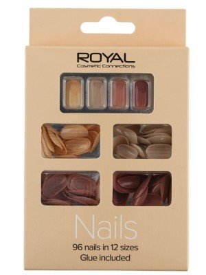 Wholesale Royal Cosmetic Connections Nails - Natural 