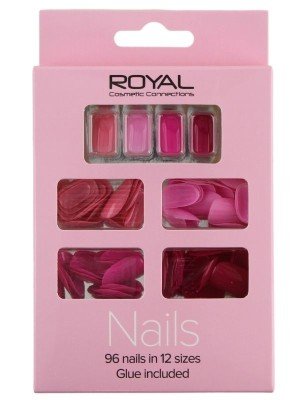 Wholesale Royal Cosmetic Connections Nails - Pink 