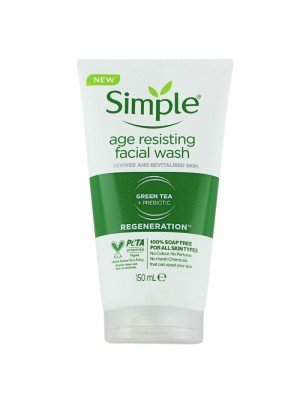 Wholesale Simple Age Resistant Facial Wash 150ml 