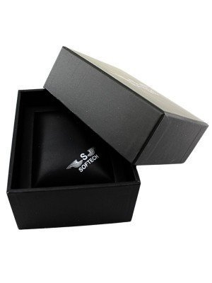 Wholesale Softech Watch Gift Box with Cushion - Black