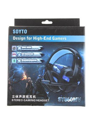 Wholesale Soyto Stereo Gamin Headset - Red 