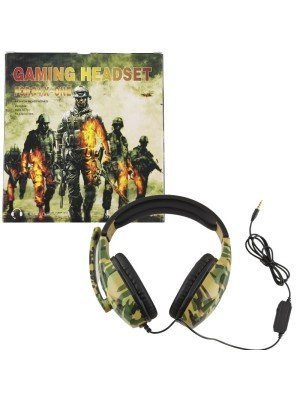 Wholesale Gaming Headset For P4/X-ONE - Army Design 