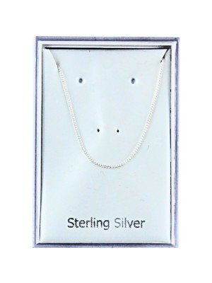 Wholesale Sterling Silver Chain Necklace - 18"