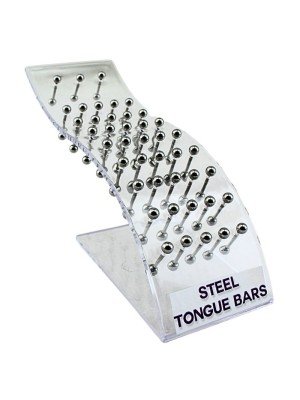 Wholesale Straight Barbell Steel Tongue Bars - 24mm