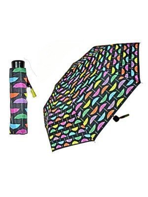 Wholesale Supermini Rainbow & Stripe Print Umbrella - Assorted Designs