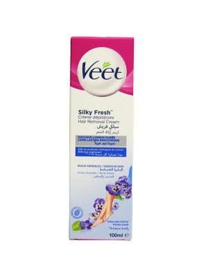 Wholesale Veet Silky Fresh Hair Removal Cream For Sensitive Skin 100ml 