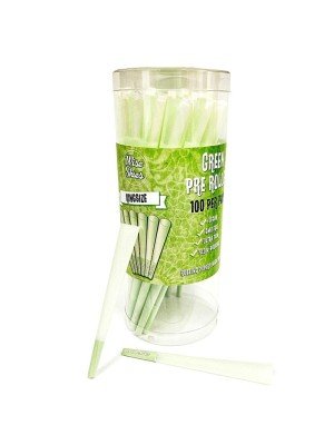 Wholesale Wise Skies King Size Green Cones (Pack of 100)