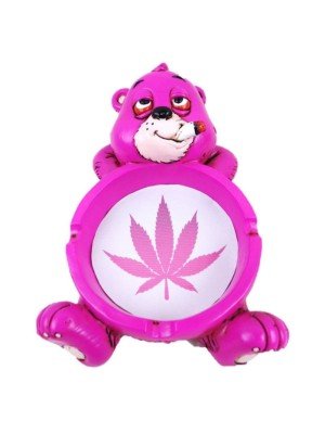 Wholesale Wise Skies No Care Bear Ashtray - Pink 