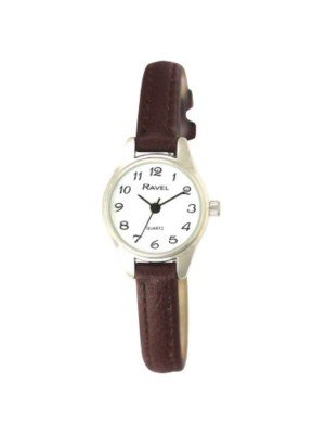 Wholesale Women's Classic Cocktail Watch - Brown / Silver