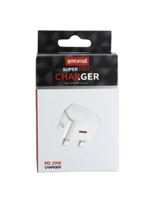 WireXtra Super Fast Charger PD 20W 