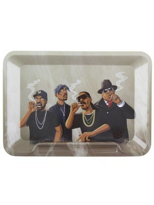 Wise Skies Small Tray "Rappers" - 20cm x 14.5cm 