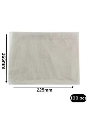 Peel & Seal Plain A5 Document Enclosed Wallet 165mm x 225mm (100pcs)