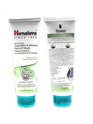 Himalaya Herbals Moisturizing Cucumber & Almond Peel-Off Mask 75ml