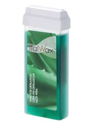 Italwax Liposluble Cartridge Warm Wax - Aloe Vera