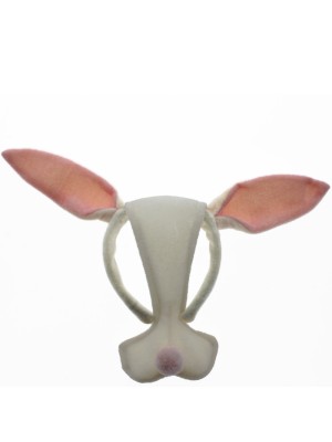 Animal Headband with Ears - Rabbit Design