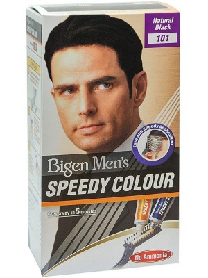 Bigen Men's Speedy Hair Colour - Natural Black (101) 