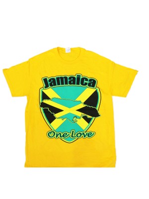 Children's Jamaica One Love T-Shirt - Yellow