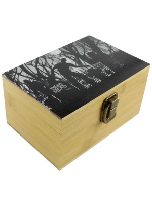 Chongz Medium Bamboo Box - ''Dead Head''