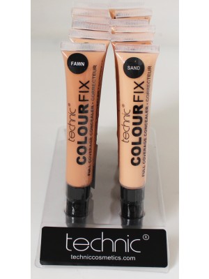 Technic Colour Fix Full Coverage Concealer Tray Assorted Shades