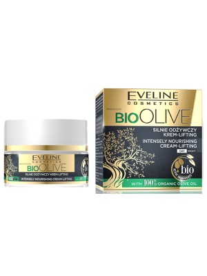 Eveline 100% Organic Bio Olive Oil Intensely Nourishing Lifting Cream - 50ml
