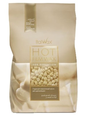 Italwax Hot Film Wax for Delpilation - White Chocolate (1kg)