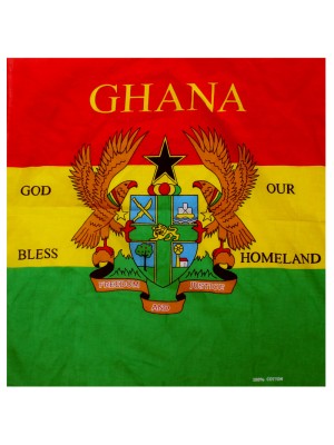 Ghana Flag  Bandana