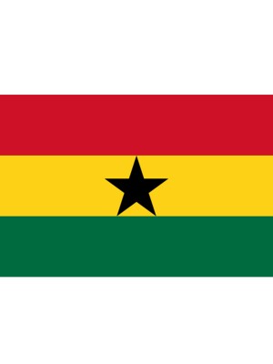 Ghana's Flag 5ft x 3ft