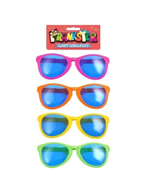Giant 28cm Novelty Sunglasses - Assorted Colours