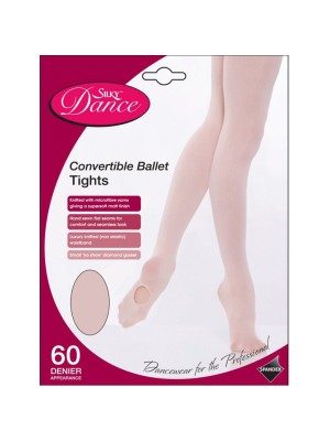 Silky's Adults 60 Denier Convertible Ballet Tights - Theatrical Pink (Large)