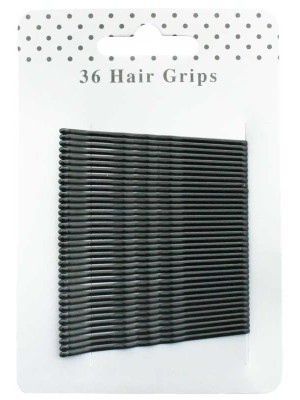 Hair Grips - Black (5.5cm)