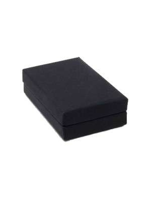 Hinged Gift Box Black - 8x5x2.5cm