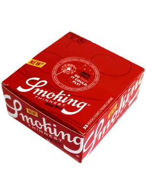 SMK Red Thinnest King Size Papers 