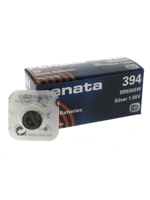 Renata Watch Batteries - 394 (Silver 1.55V)