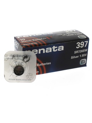 Renata Watch Batteries - 397 (Silver 1.55V) Exp - 11/2021