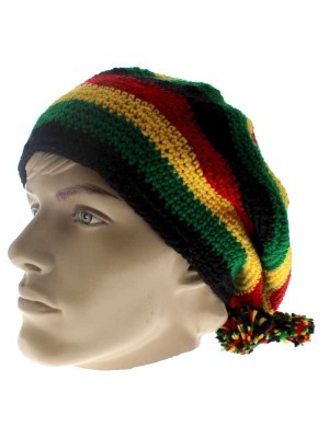 Unisex Knitted Rasta Hat - Design 2