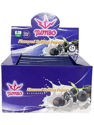 Jumbo Flavoured Paper - Blueberry(24 Booklets)
