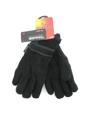 Ladies' Thinsulate Fleece Gloves - Black