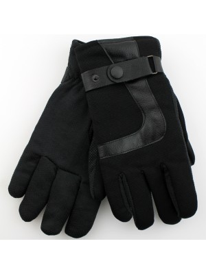 Mens Black Handy Gripper Gloves - Assorted Sizes