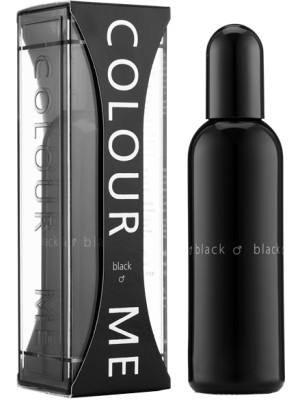Milton Lloyd Mens Colour Me Perfume - Black (90 ml) 