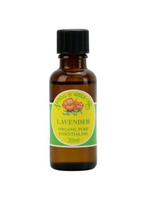 Natural By Nature Oils Organic Pure Essential Oil 30ml - Lavender 
