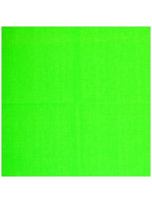 Plain Bandana - Neon Green