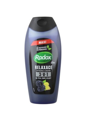 Radox 3in1 Blackberry & Ginger Shower Gel 400ml 