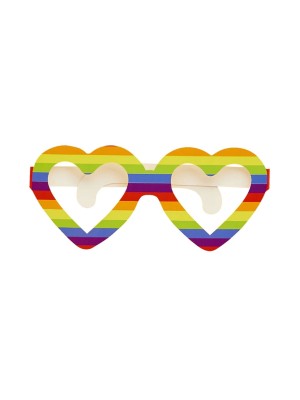 Rainbow Card Glasses 10pack 