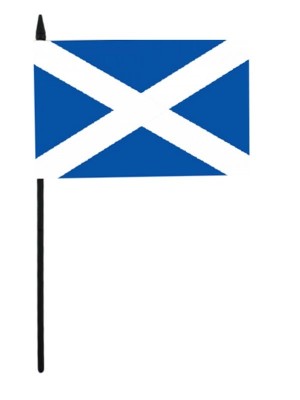Scotland Hand Flag - 12" x 18"
